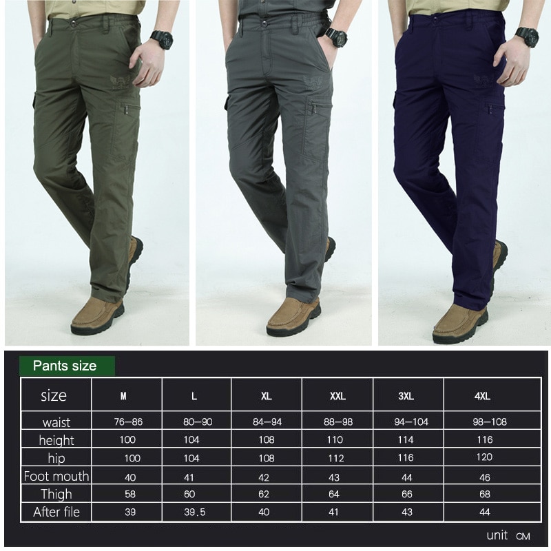 2020 Breathable Quick Dry Hunting Pants Summer Army Military Trousers Lightweight Tactical Casual Pants Waterproof Trousers