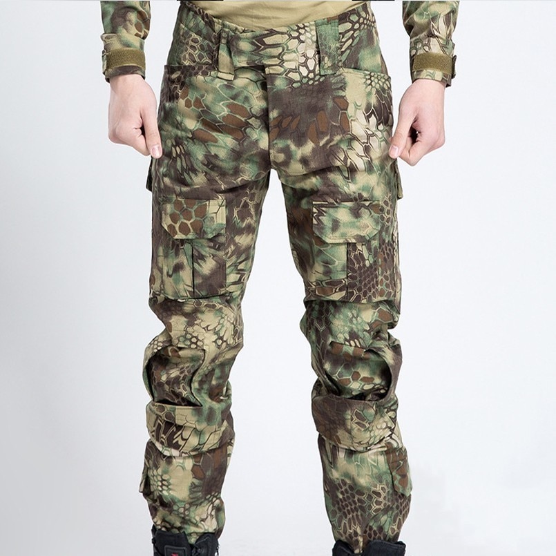 Outdoor Pro Military Tactical Camouflage Camping Hiking Pants Man Army Rip-Stop Sports Pants Anti-pilling Combat Trousers