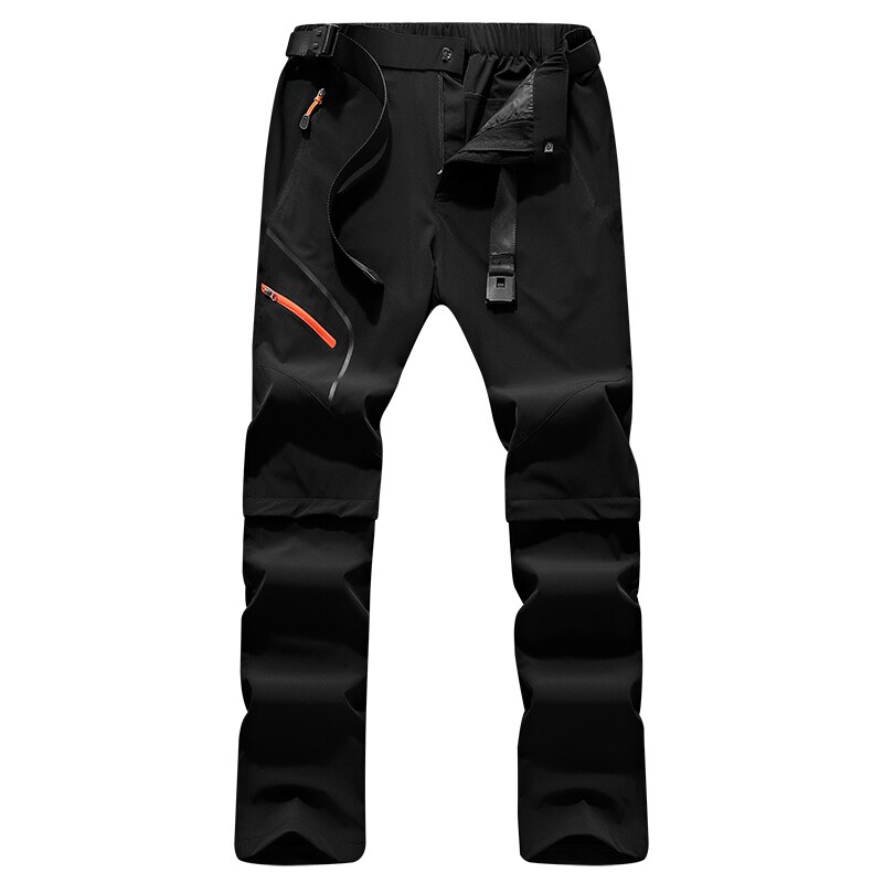 Men Spring Autumn Outdoor Lightweight Quick-drying Pants 2021 Men's Summer Thin Hiking Trousers Detachable Slim Stretch Pants