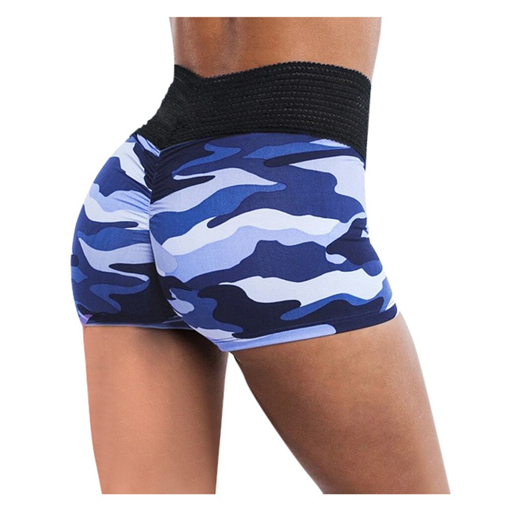 2020 Women yoga shorts Compression Workout Sport Shorts For Women camouflage sexy bodycon Gym Wear Fitness Running