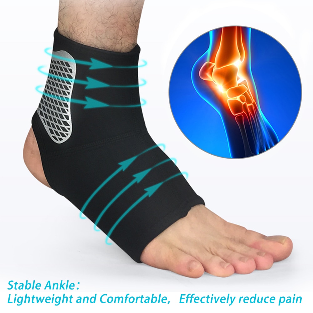 New Ankle Support Protect Brace Strap Achille Tendon Brace Sprain Protect Foot Bandage Outdoor Running Bike Sport Fitness Band