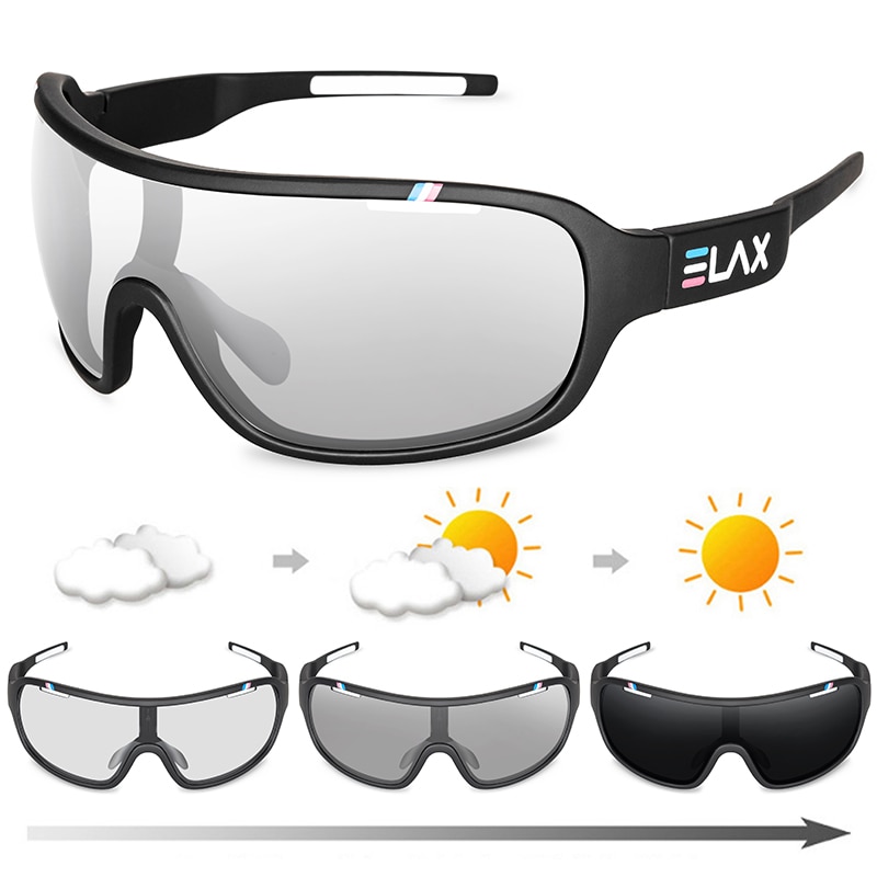 2020 Polarized Photochromic UV400 Outdoor Road Cycling Eyewear Sports Cycling Sunglasses Men Women Bike Bicycle Glasses