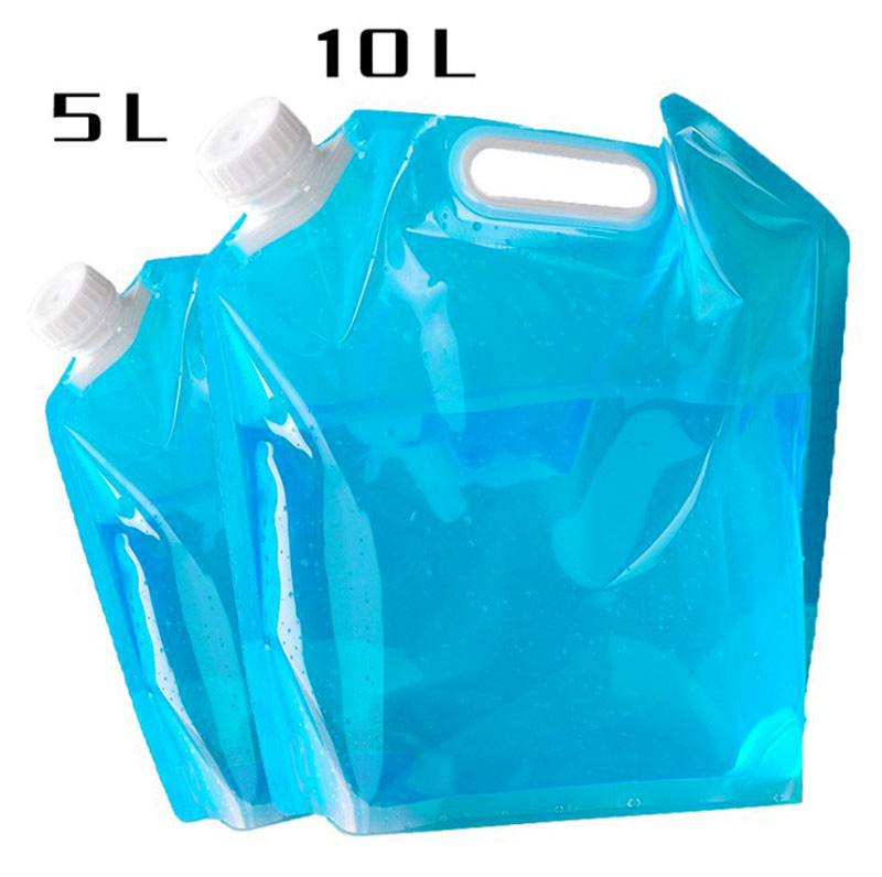 Outdoor Water Bags Foldable portable Drinking Camp Cooking Picnic BBQ Water Container Bag Carrier Car 5L/10L Water Tank