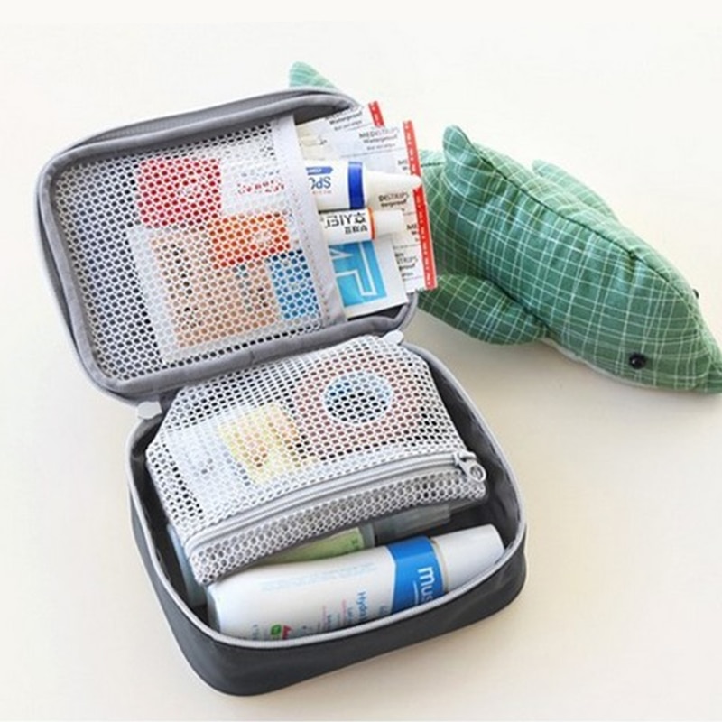 Outdoor Emergency Kits  Camping Mini medical  first aid  kit  Pill Storage Bags Travel  Survival Kit