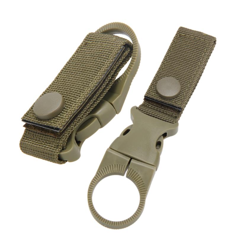 Multifunction Molle Webbing Backpack Hanger Hook Carabiner Water Bottle Camping Hike Buckle Hook Holder Travel Kit Tool Clip New