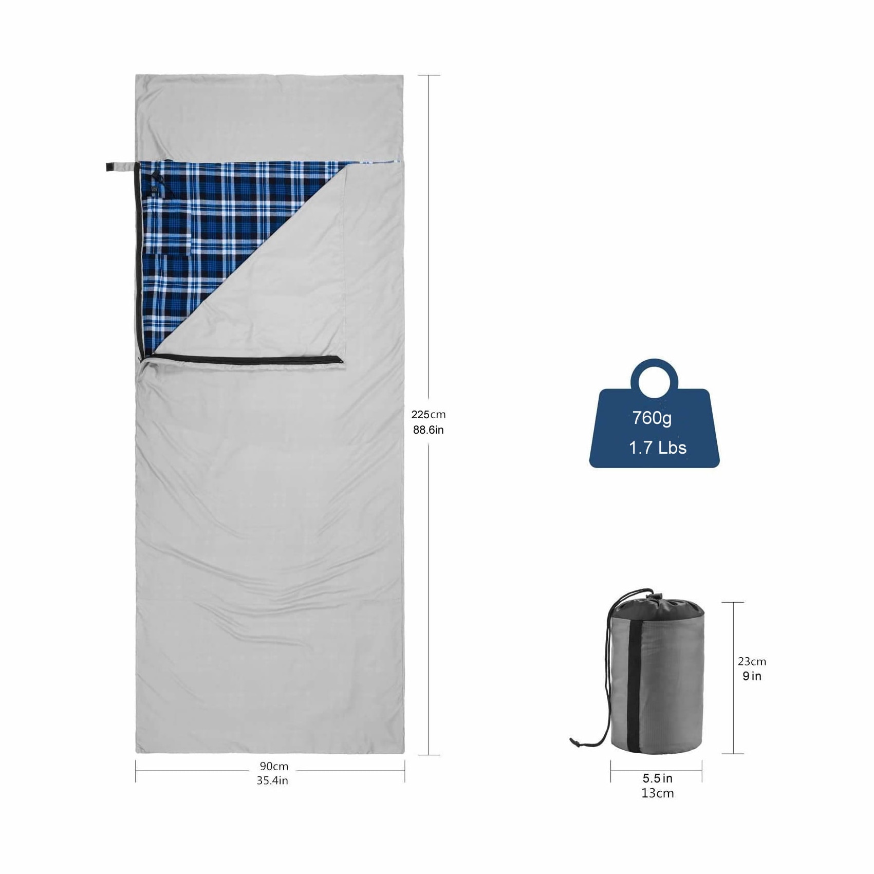 Flannel Heated Sleeping Bag Liner Thermolite Ultralight Camping Travel Winter Sleeping Bag Liner Cotton, Special Heating Plates