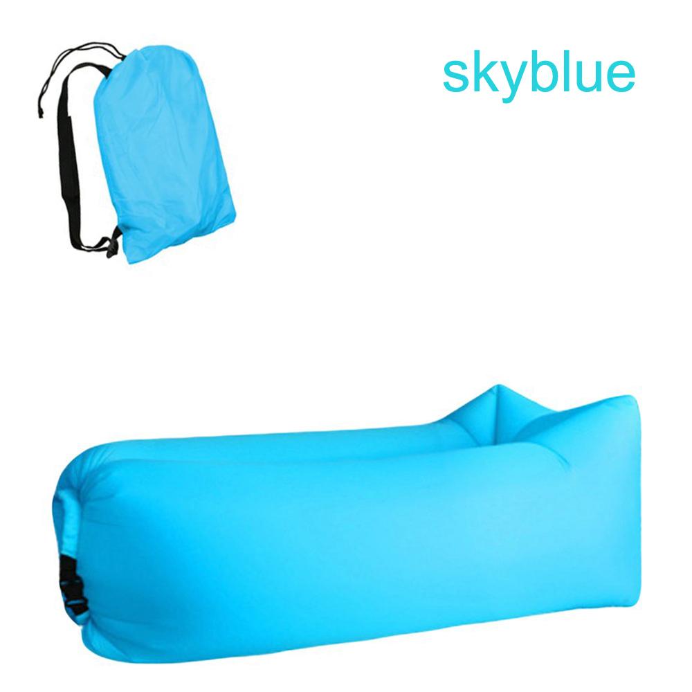 Camping inflatable Sofa lazy bag 3 Season ultralight down sleeping bag air bed Inflatable sofa lounger trending products 2020