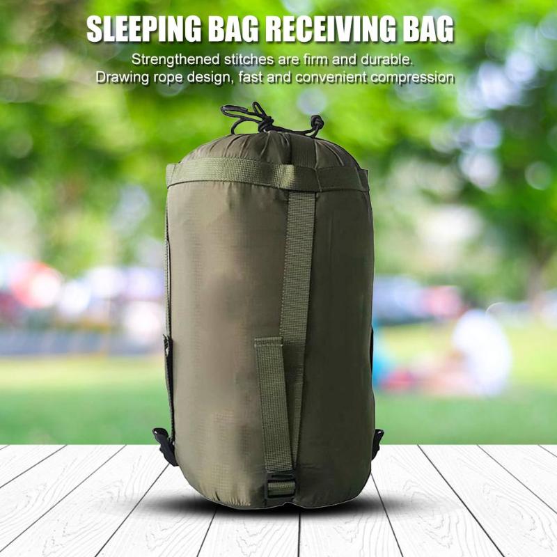 4 Color Outdoor Camping Sleeping Bag Waterproof Compression Stuff Sack Bag Pack Leisure Hammock Storage Pack 38*18*18cm