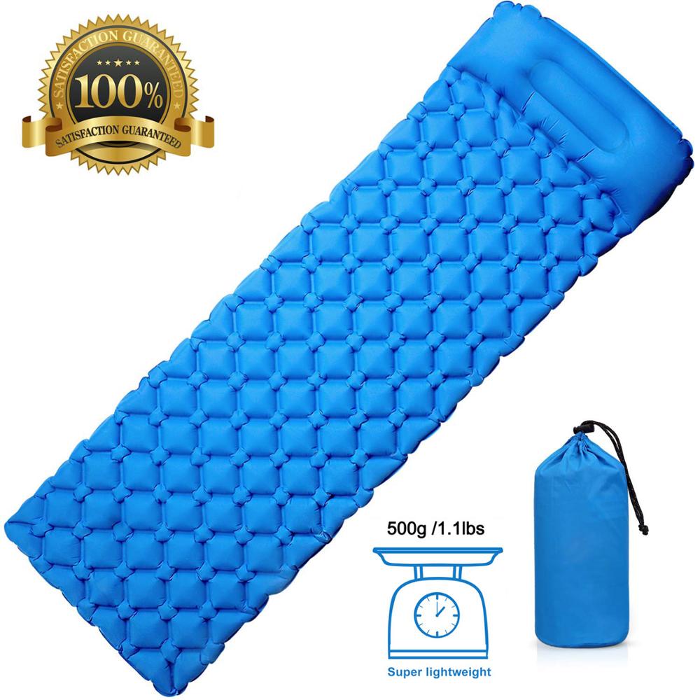 Rooxin Camping Mat Inflatable Mattress for Sleeping Pad Waterproof Cushion Mattress in Tent Air Bed for Travel Trekking Hiking