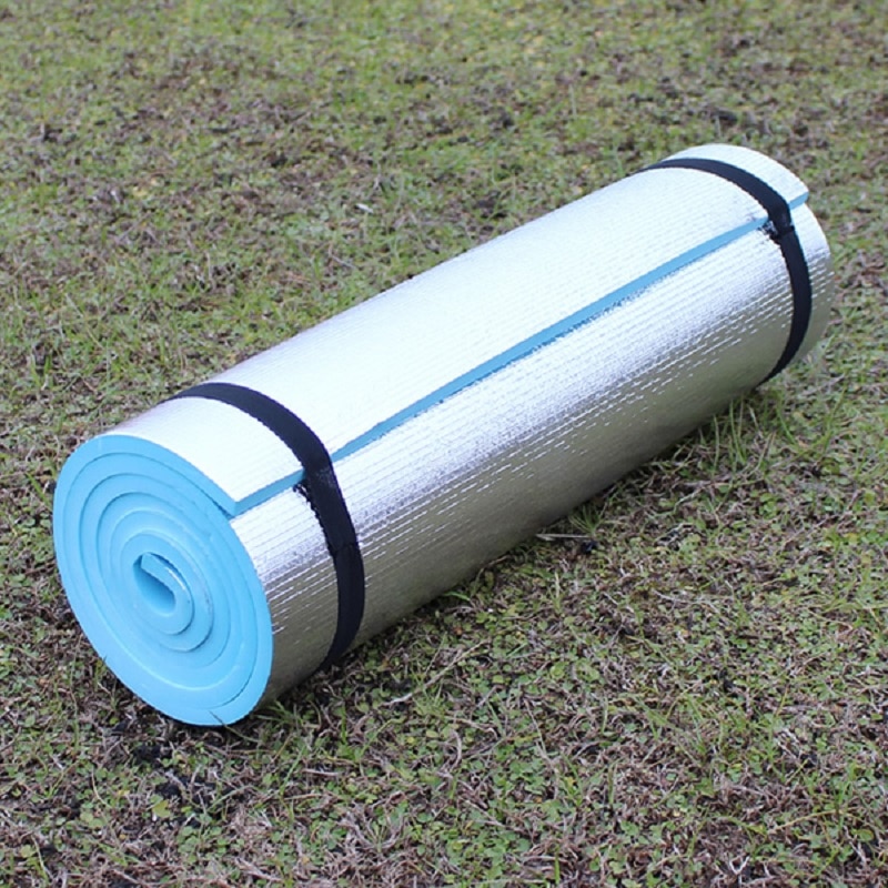 Outdoor camping mat air mattress picnic blanket picnic mat pads Aluminum Foil mat Camping Dampproof beach mat 180*50*0.6cm