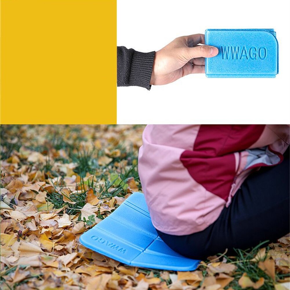 Soft Waterproof Dual Camping Hiking Picnic Portable Cushion Seat Pad Outdoor Folding Camping Moistureproof Cushion Mattress Pad