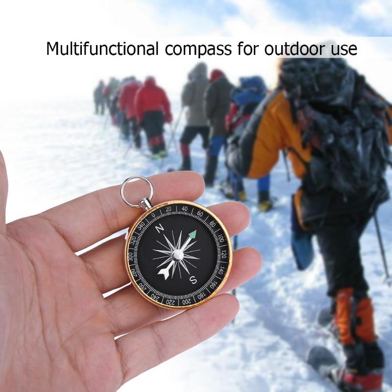 Pocket Mini Hiking Camping Compass Lightweight Brujula Emergency Compass Navigation Bussola Outdoor mulit kompass geology Tool