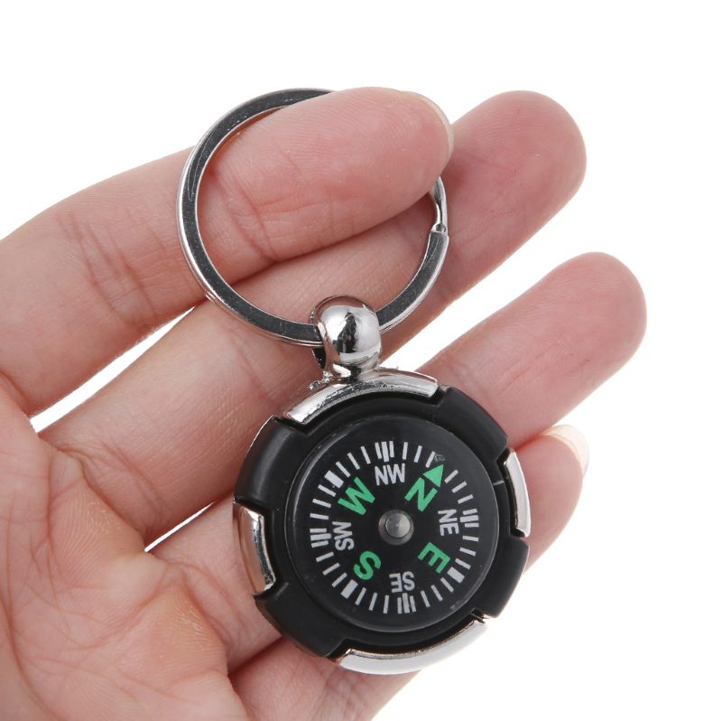 Outdoor Camping Hiking Mini Compass Navigator Portable Keychain Survival Tool outdoor tool