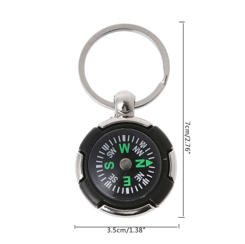 Outdoor Camping Hiking Mini Compass Navigator Portable Keychain Survival Tool outdoor tool