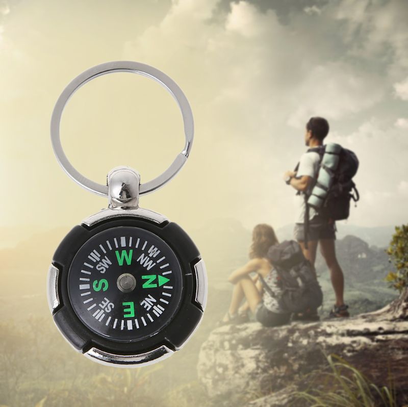 Outdoor Camping Hiking Mini Compass Navigator Portable Keychain Survival Tool outdoor tool