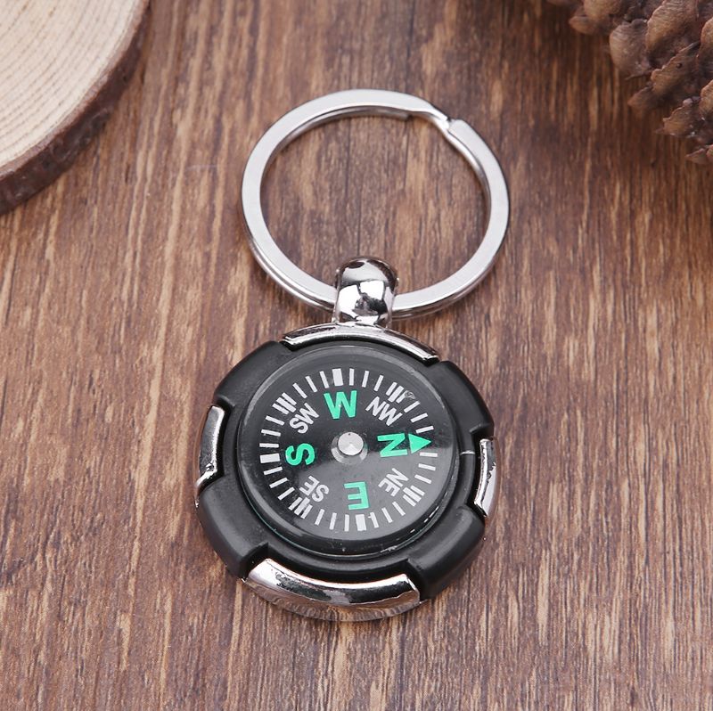 Outdoor Camping Hiking Mini Compass Navigator Portable Keychain Survival Tool outdoor tool