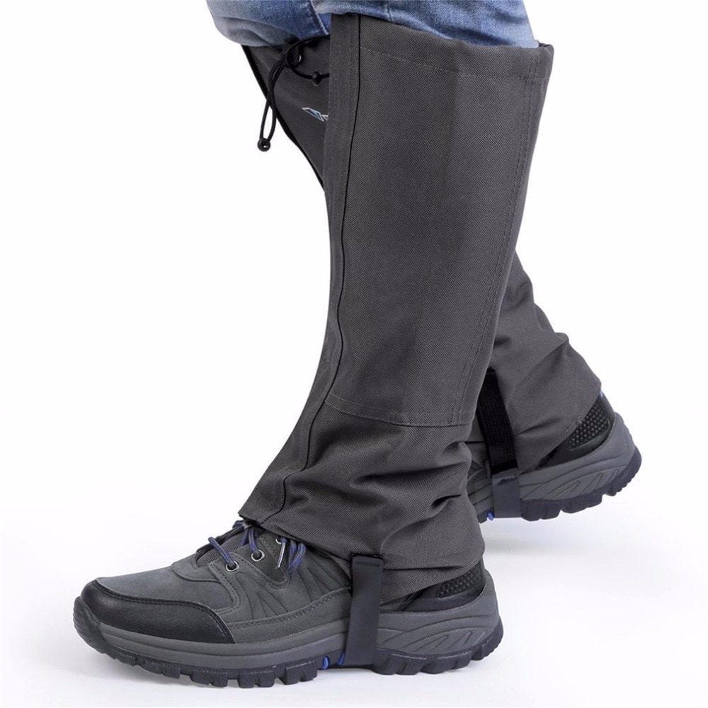 New 1 Pair/Set Waterproof Outdoor Hiking Walking Climbing Hunting Trekking Snow Legging Gaiters Winter Leg Protect Equipment