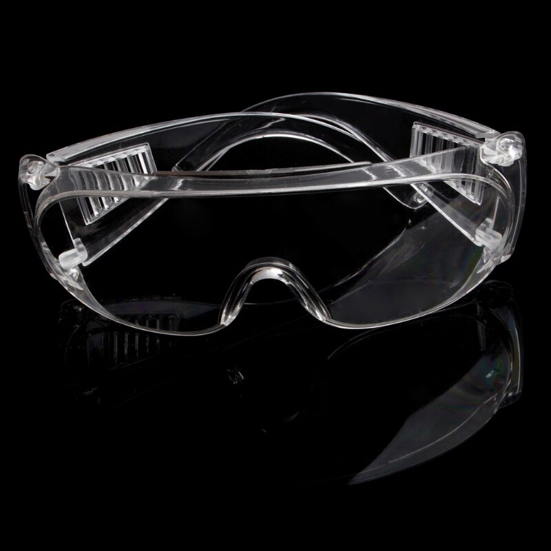 New Clear Vented Safety Goggles Eye Protection Protective Lab Anti Fog Glasses