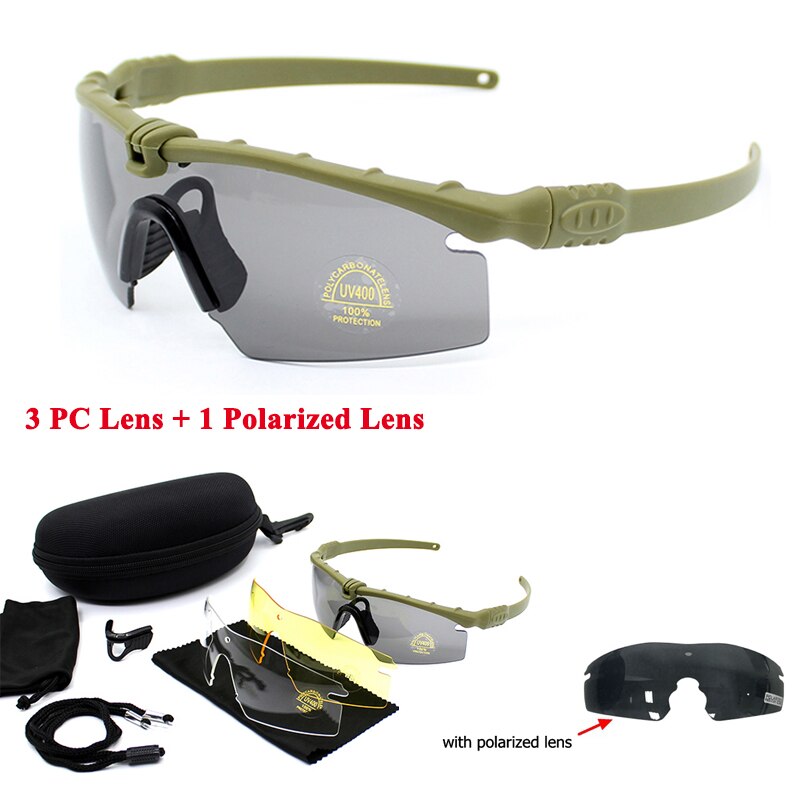 Tactical Camping Polarized Glasses - Mountainotes LCC Outdoors and Fitness