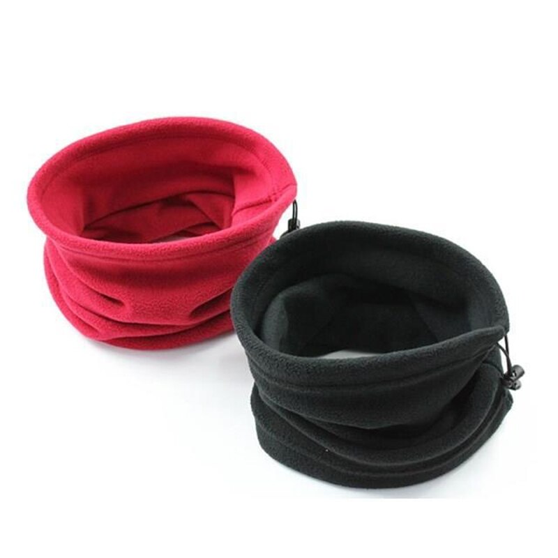 Winter Thermal Warm Scarf for Camping Hiking Headwear Beanie Hat Cap Polar Fleece Neck Tube Ear Warmer Gaiter Face Mask Headband