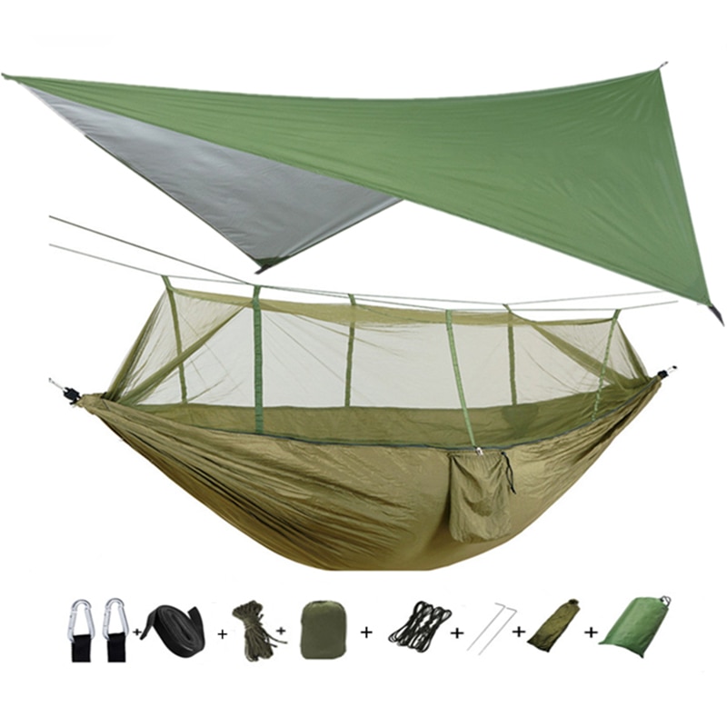 Portable Camping Hammock with Mosquito Net