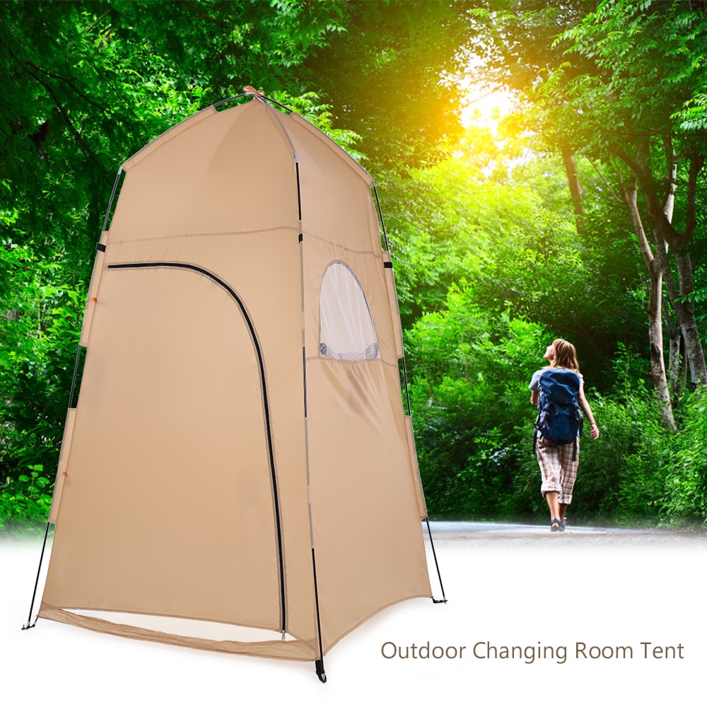 TOMSHOO Portable Outdoor Shower Bath Changing Fitting Room Camping Tent Shelter Beach Privacy Toilet tent Camping Equipment