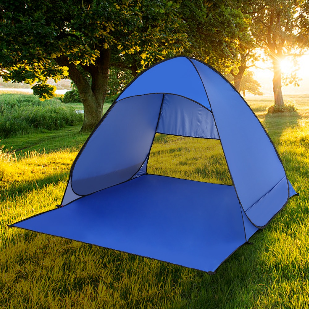 Automatic Instant Pop Up Beach Tent Lightweight Outdoor UV Protection Camping Fishing Tent Cabana Sun Shelter