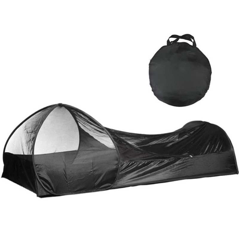 Ultra-light automatic pop-up camping tent. Anti-mosquito awning. Outdoor rest tent. Beach leisure net