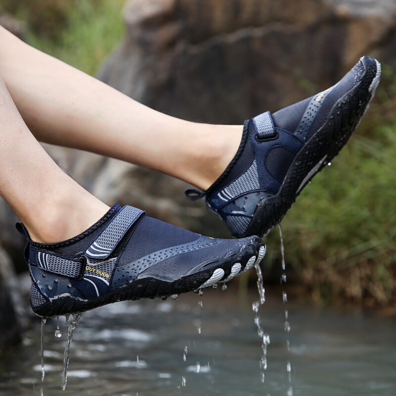 Quick Dry Wading Aqua Shoes For Men Women Nonslip Beach Sneakers Breathable Light Surfing Swimming Water Shoes Plus Size