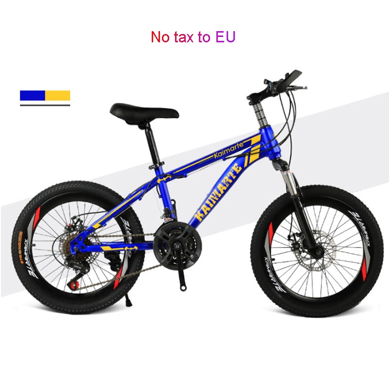 Children's bicycle 20inch 21 speed kids bike Children's variable speed mountain bike Two-disc brake bike various styles bicycle