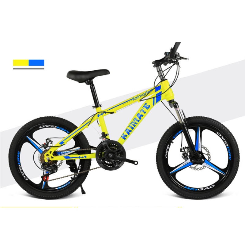 Children's bicycle 20inch 21 speed kids bike Children's variable speed mountain bike Two-disc brake bike various styles bicycle