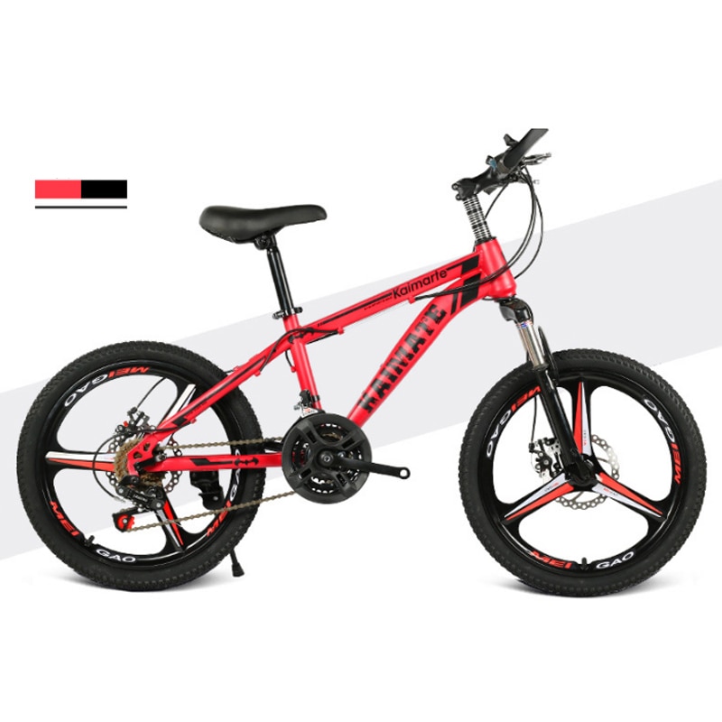 Children's bicycle 20inch 21 speed kids bike Children's variable speed mountain bike Two-disc brake bike various styles bicycle