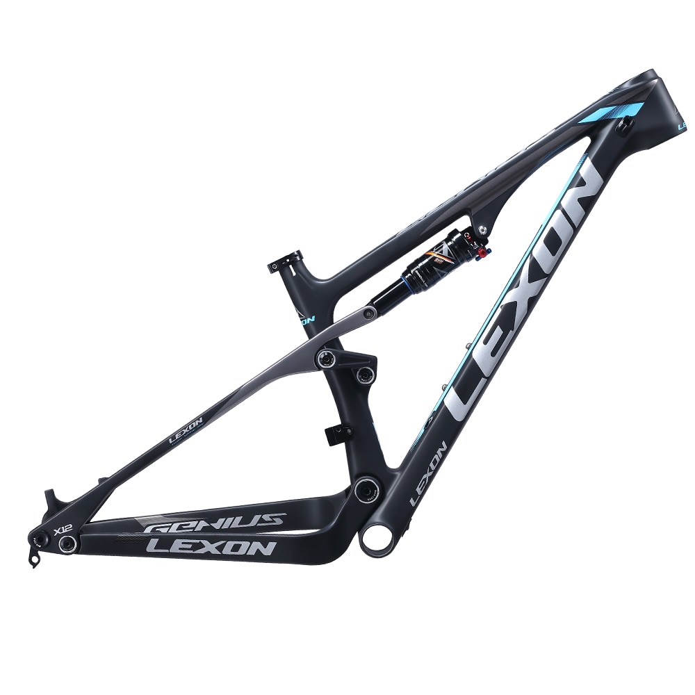 2020 LEXON T1000 Full Suspension 29er Mountain Bike Frames BB92 Carbon Frame Carbon suspension frame XC frame  Bicycle Frame