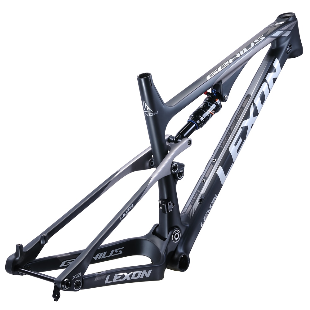 2020 LEXON T1000 Full Suspension 29er Mountain Bike Frames BB92 Carbon Frame Carbon suspension frame XC frame  Bicycle Frame