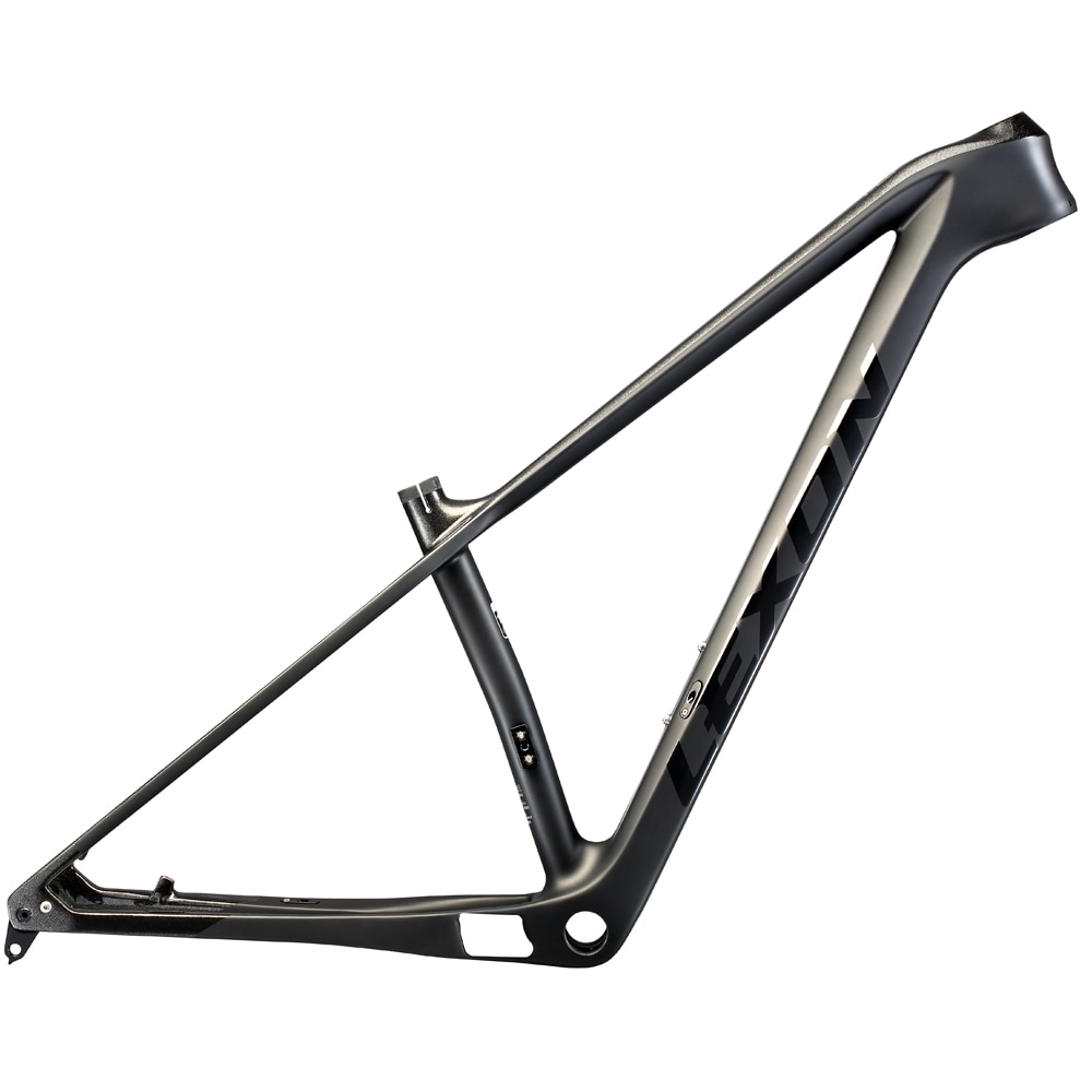 2020 Lexon Carbon Frame  29er frame  Mountain Bike frame 148*12mm Thru Axle MTB Carbon Frames  15/17/19inch BSA Black Color