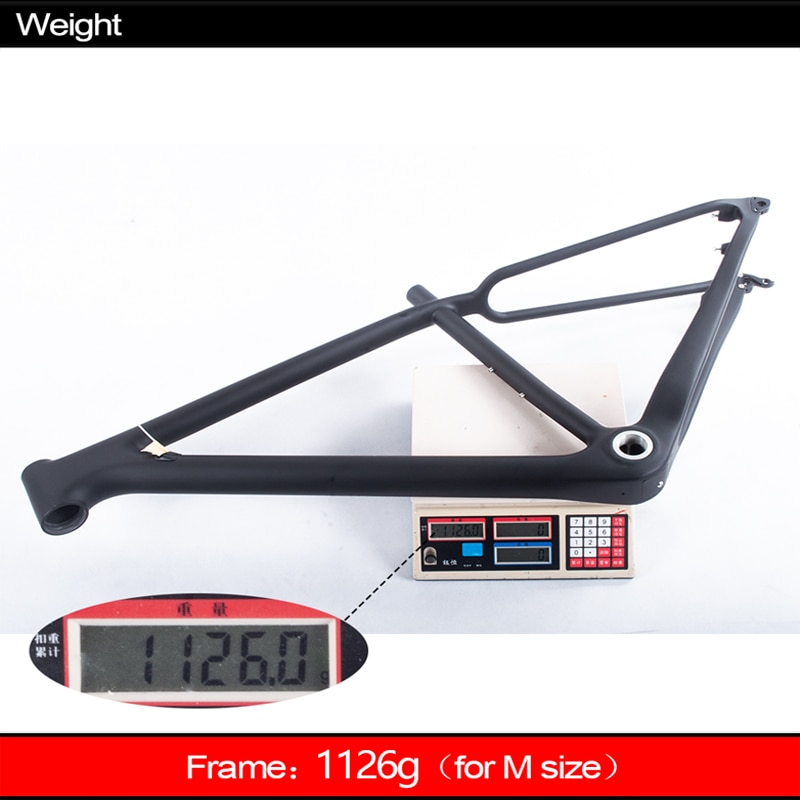 2020 NEW 29er Full Carbon BOOST frame 148*12mm MTB carbon bicycle frame Mountain Bike Frame used for racing bike cycling Parts