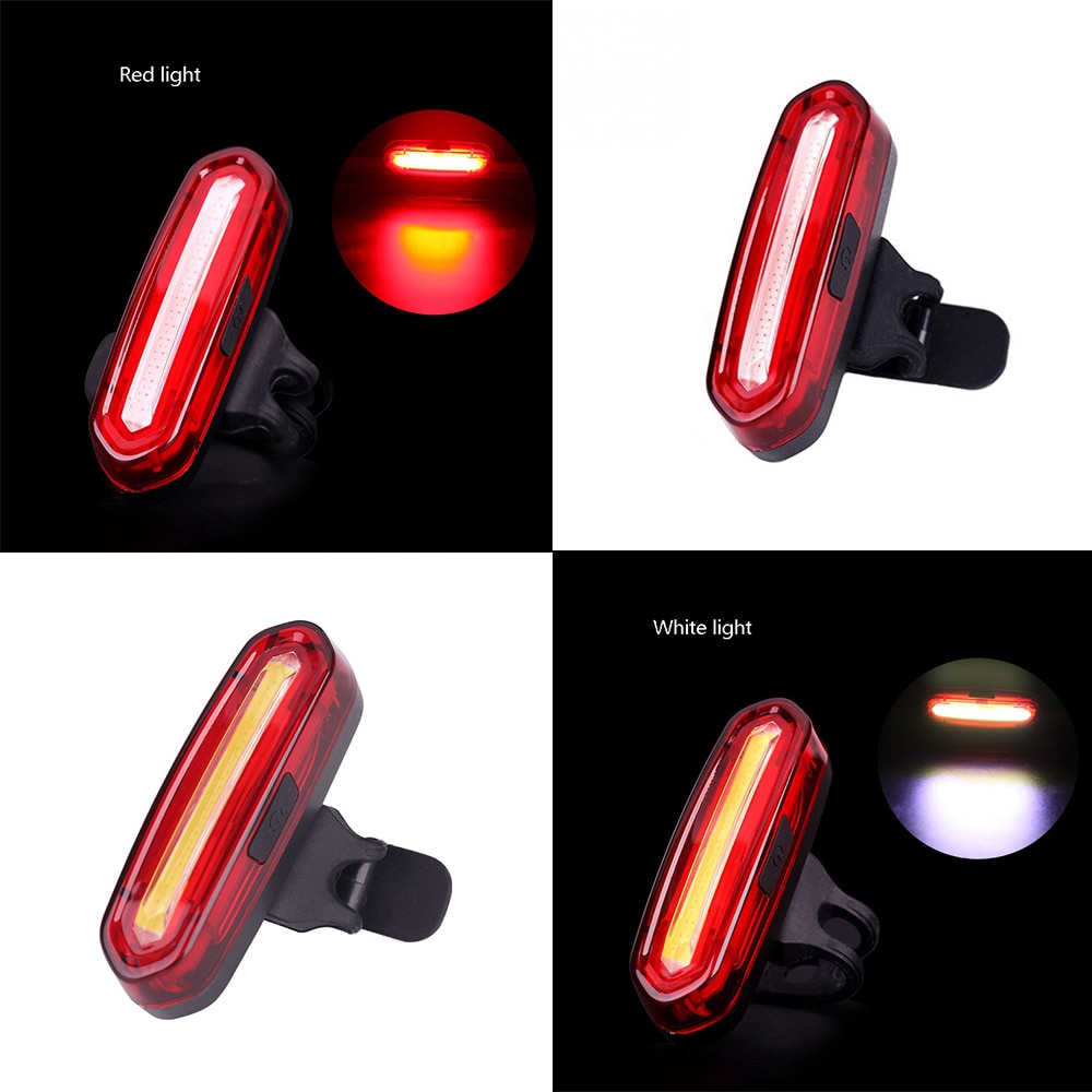 WHEEL UP Bike Taillight Waterproof Riding Rear light Led Usb Chargeable Mountain Bike Cycling Light Tail-lamp Bicycle Light