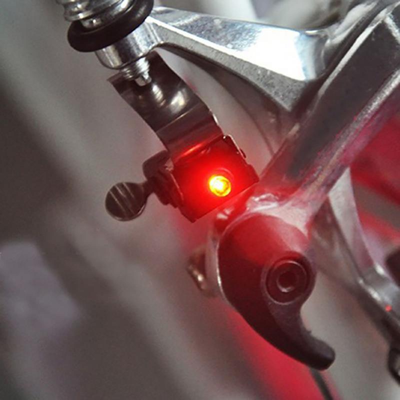 Waterproof Cycling Brake Bike Light Mount Tail Rear Bicycle Light LED High Brightness Red LED lamp Cycling Accessories #H915