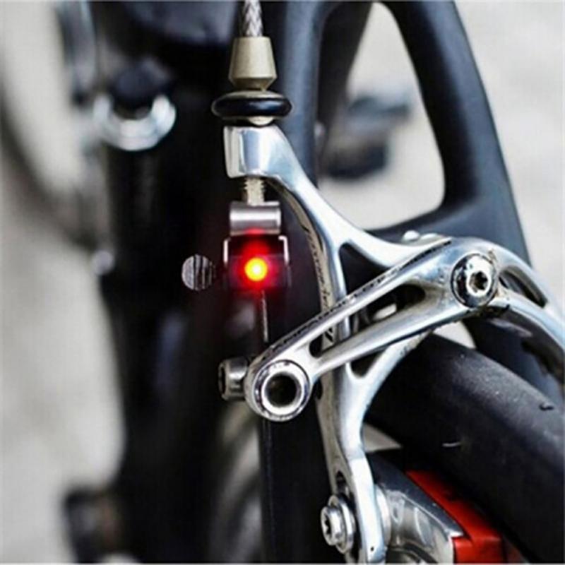 Waterproof Cycling Brake Bike Light Mount Tail Rear Bicycle Light LED High Brightness Red LED lamp Cycling Accessories #H915