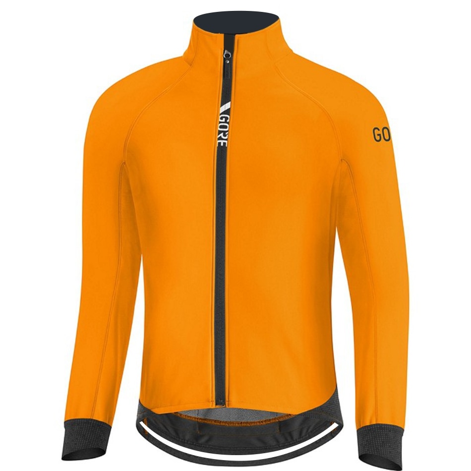 Fluorescent Winter Fleece Cycling Jersey