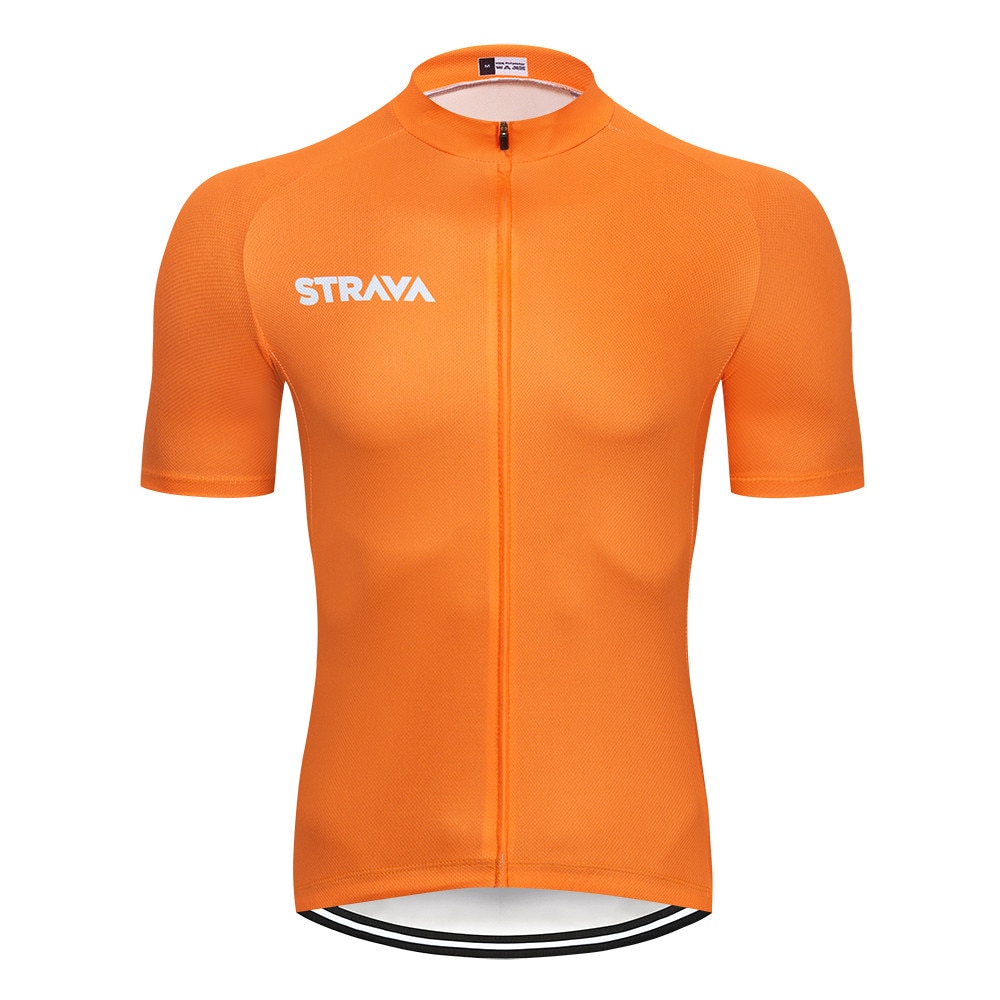 2020 STRAVA summer cycling short sleeve jersey for men cycling jersey bicycle sportswear mtb cycling clothing breathable