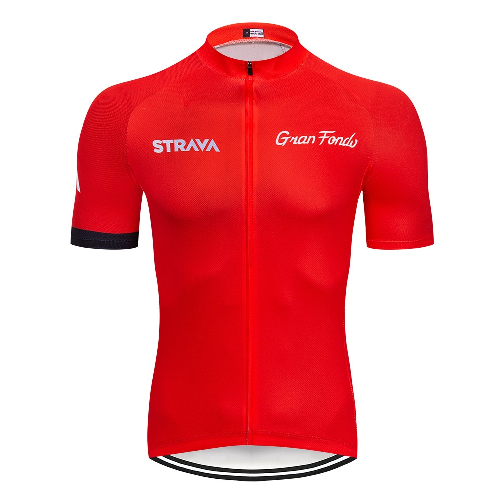 2020 STRAVA summer cycling short sleeve jersey for men cycling jersey bicycle sportswear mtb cycling clothing breathable