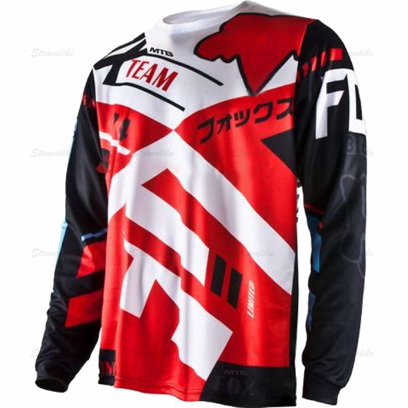 2021 MTB FOX Motocross jersey downhill Tshirt FXR Racing shirt cycling mountain bike DH maillot ciclismo hombre quick dry jersey