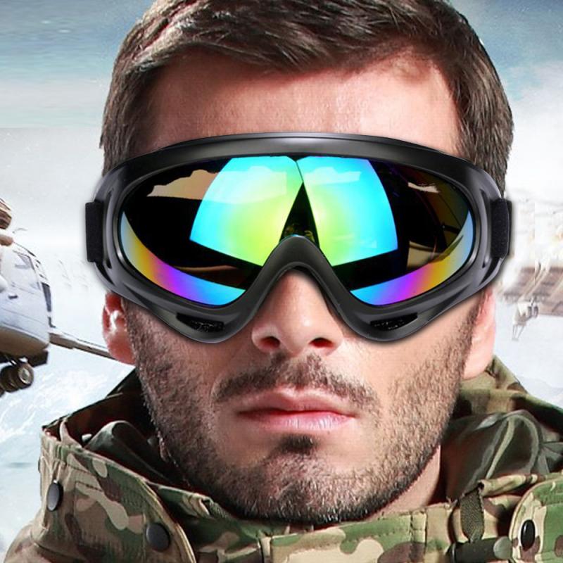 Ski Goggles Double Layers UV Winter Snow Sports Snowboard Snowmobile Anti-fog Goggles Windproof Dustproof Cycling Glasses