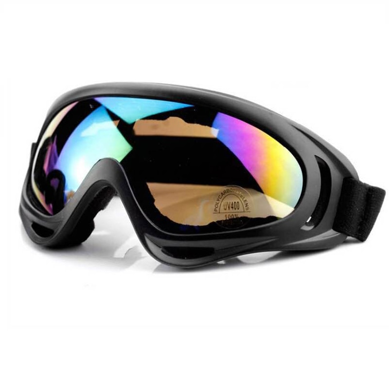 1pcs Winter Windproof Skiing Glasses Goggles Outdoor Sports cs Glasses Ski Goggles UV400 Dustproof Moto Cycling Sunglasses