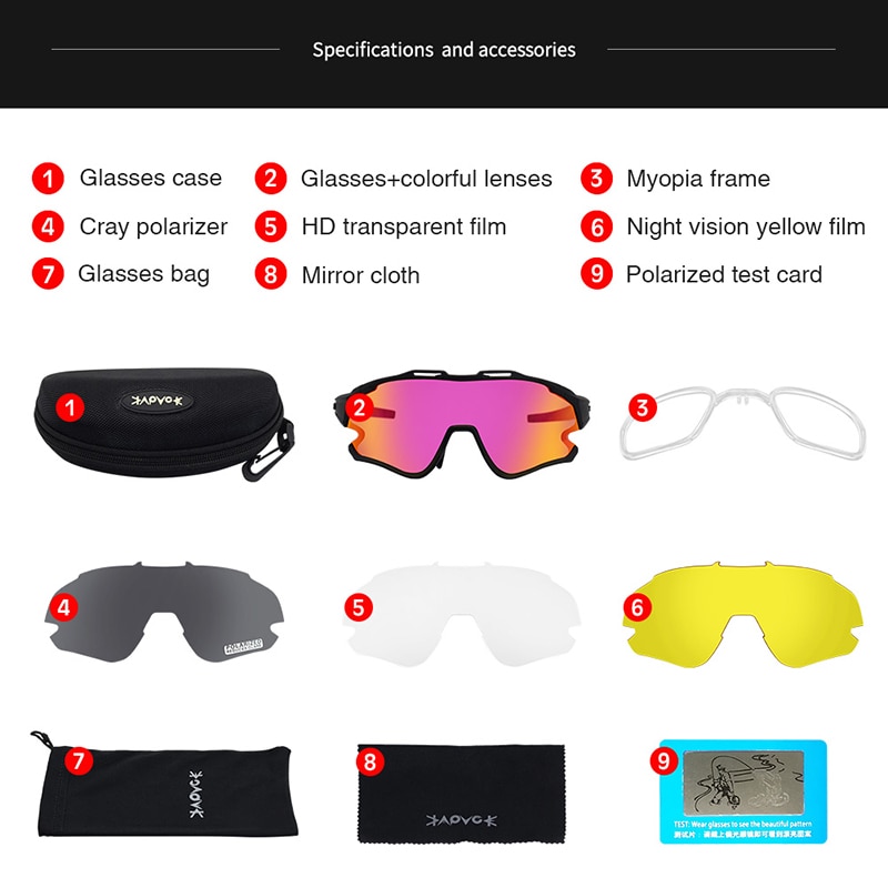 2020 Polarized Cycling Glasses Sports Bicycle Cycling Sunglasses MTB Bike Bicycle Peter Cycling Glasses Eyewear Gafas Ciclismo