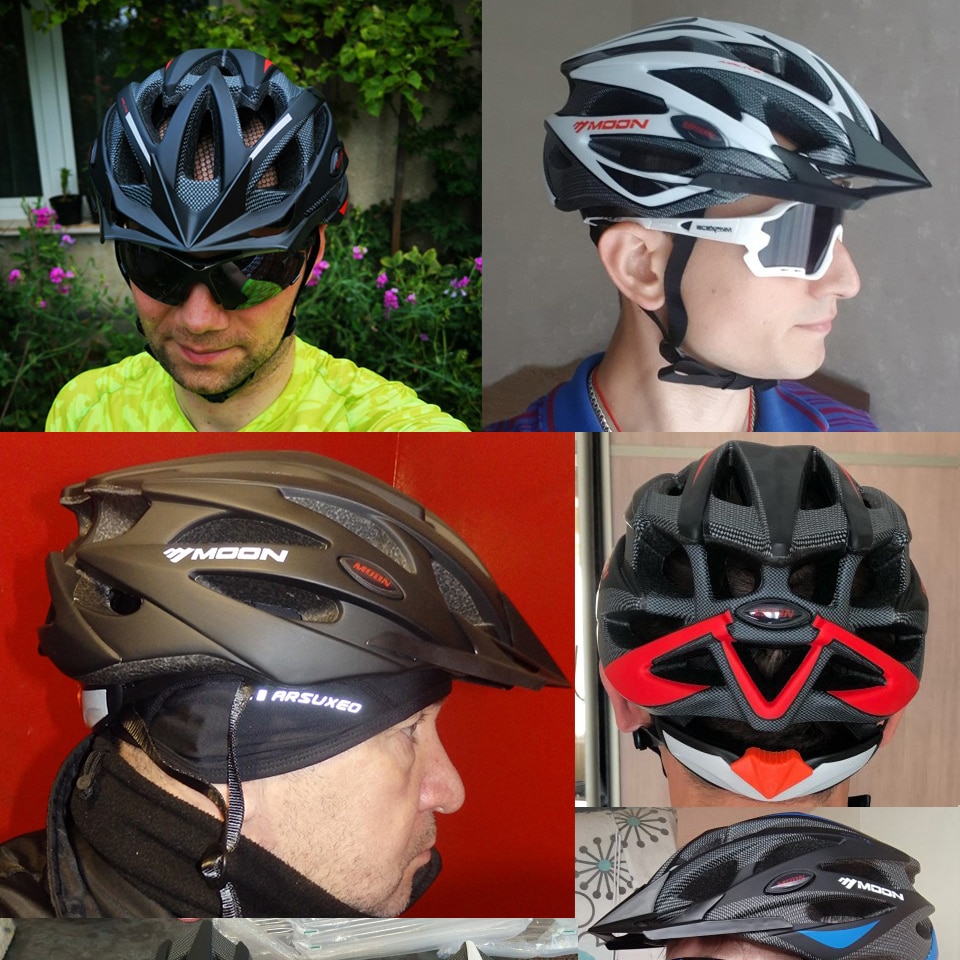 MOON Cycling Helmet Ultralight Bicycle Helmet In-mold MTB Bike Helmet Casco Ciclismo Road Mountain Helmet