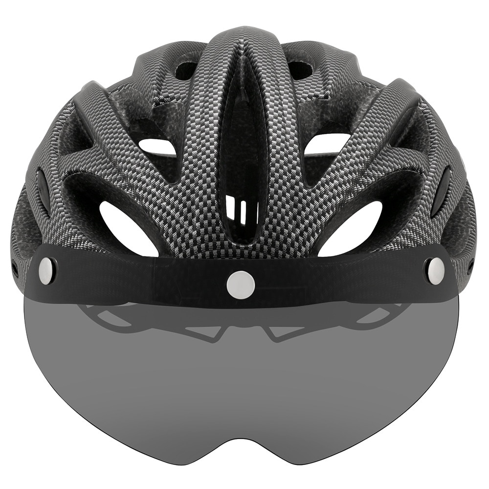 Cairbull Ultralight Cycling Helmet With Removable Visor Goggles Bike Taillight Intergrally-molded Mountain Road MTB Helmets 230g