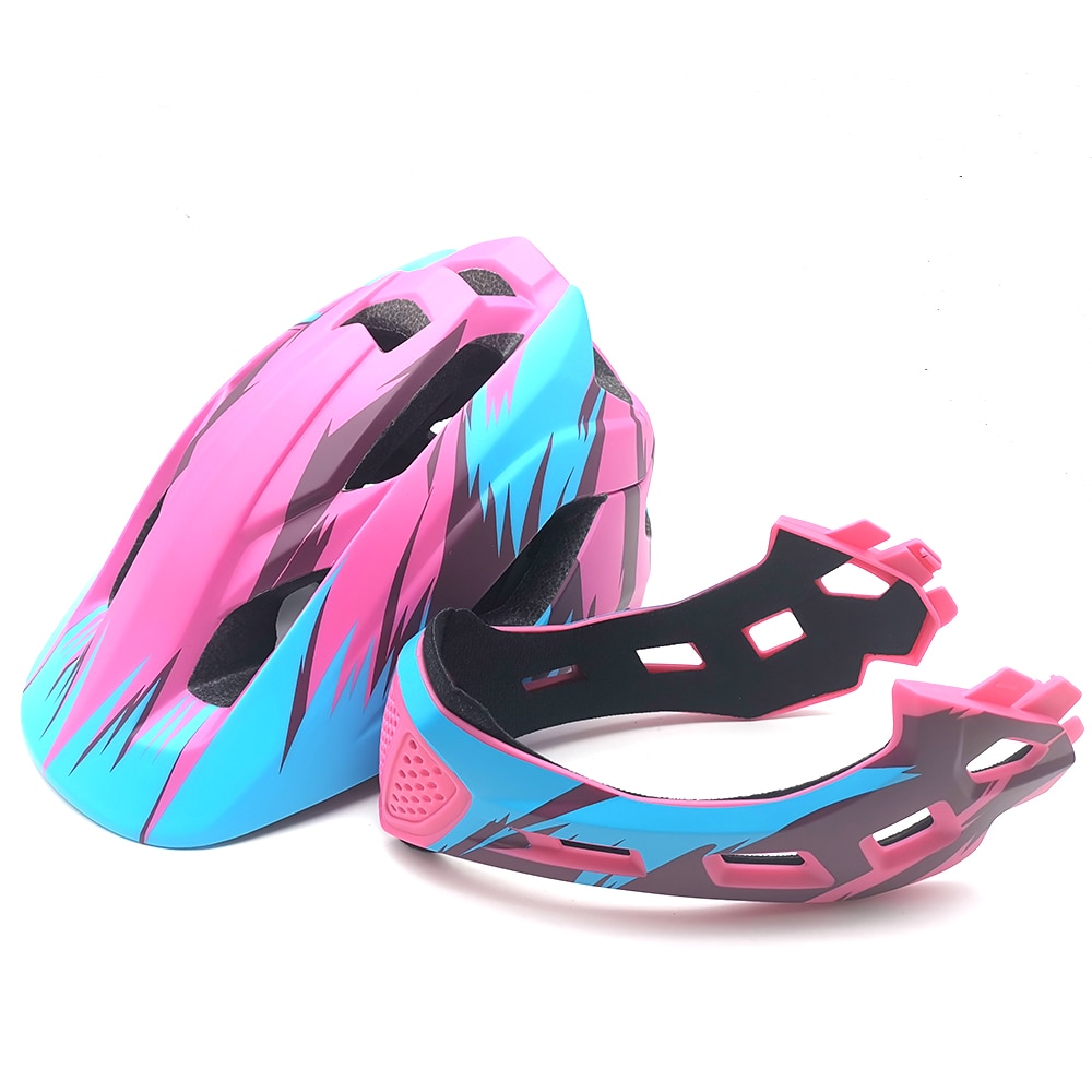 Bicycle Helmet for Kids Full Face Cover Child Sport Helmets PC EPS Parallel Children Sport Safety Roller Skating Skiing Helmets