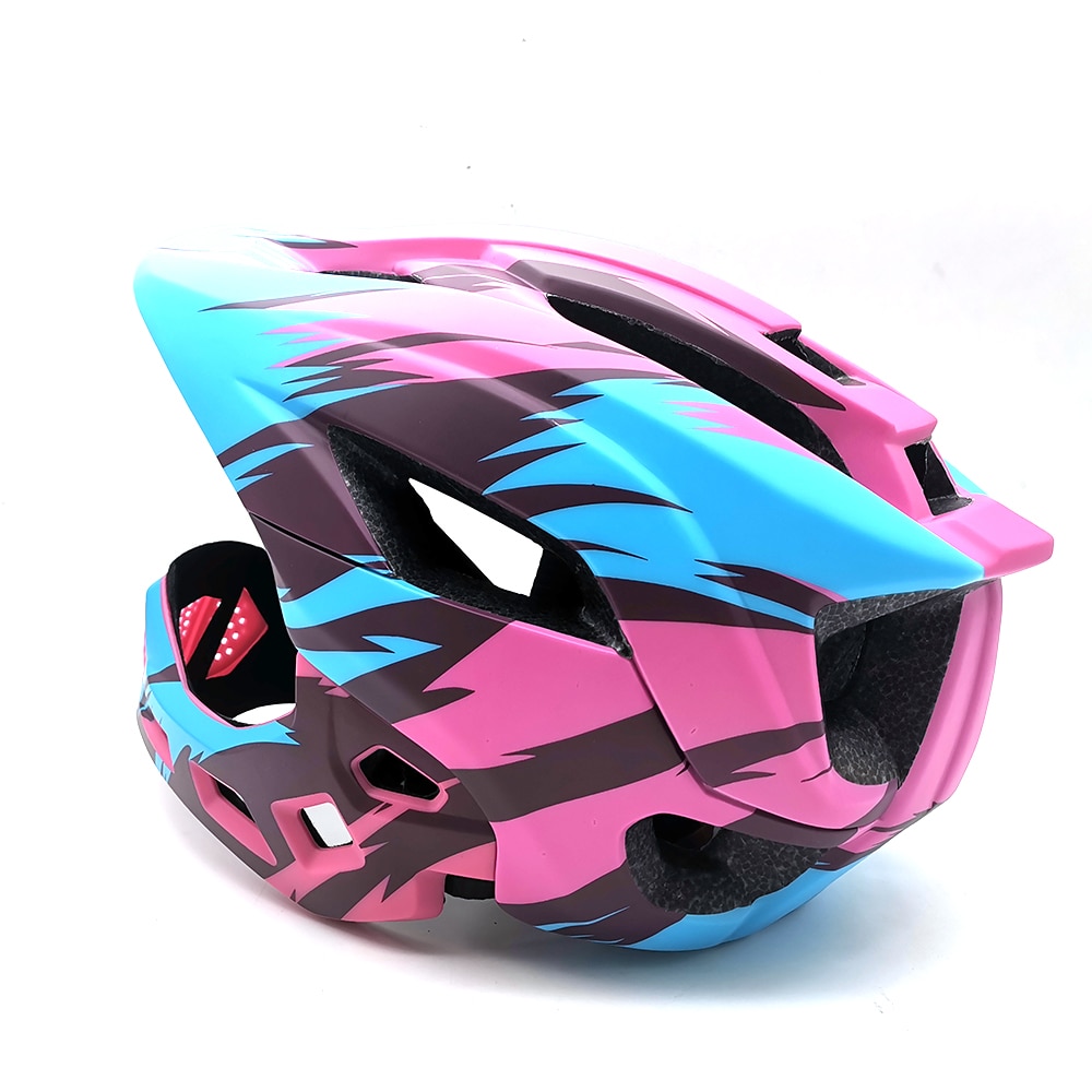 Bicycle Helmet for Kids Full Face Cover Child Sport Helmets PC EPS Parallel Children Sport Safety Roller Skating Skiing Helmets